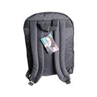 Mochila Juvenil Preta C/ Bolinhas Prata Up4you