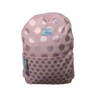 Molchila Juvenil Rosa C- Bolinhas Prata - Up4you - 1