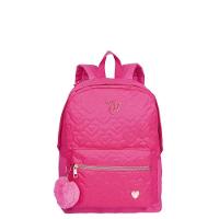 Mochila Grande 2 Compartimentos Sestini Capricho Crush Rosa - 8