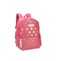 Mochila De Costas Rosa Com Bolinhas Up4you Ms46711up0300un - 1