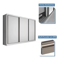 Guarda Roupa Casal 3 Portas 6 Gavetas Nápoli Minastex Branco - 6