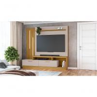 Estante Home Theater Para Tv Até 65 Polegadas Despertar - Jcm Movelaria Nature-off White - 2