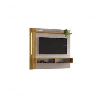 Painel Para Tv Até 65 Polegadas Agrado Candian - Jcm Movelaria Off White-nature - 2