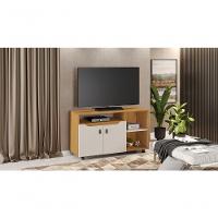 Rack Para Tv Até 49' Com 2 Portas Seleto - Jcm Movelaria Cinamomo-off White - 1