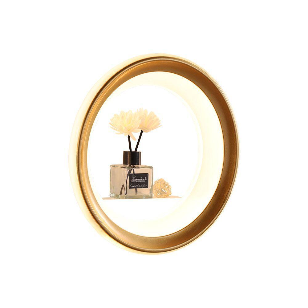 Arandela Skylight Veneza 3114 Dourada Led Bivolt Dourado - Branco - 1