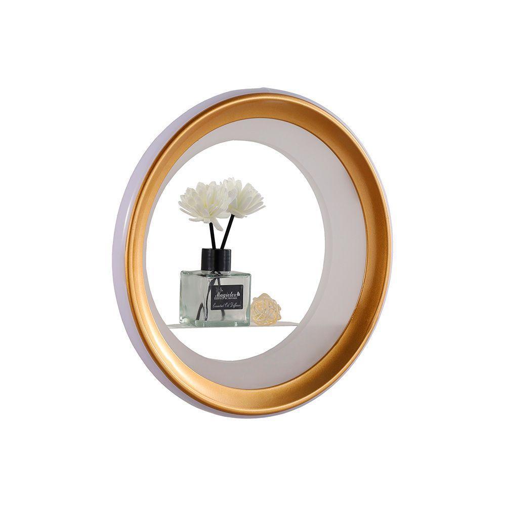 Arandela Skylight Veneza 3114 Dourada Led Bivolt Dourado - Branco - 4