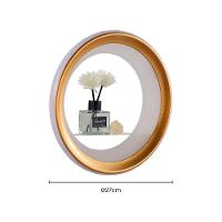 Arandela Skylight Veneza 3114 Dourada Led Bivolt Dourado - Branco - 2