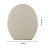 Assento Sanitário Plástico Astra Tpj-as Anatômico Bege - 2