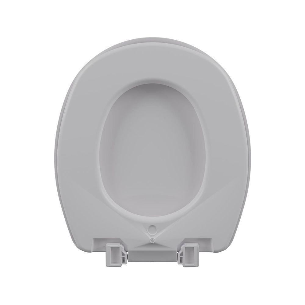 Assento Sanitário Plástico Astra Tas-k Almofadado Gelo - 3