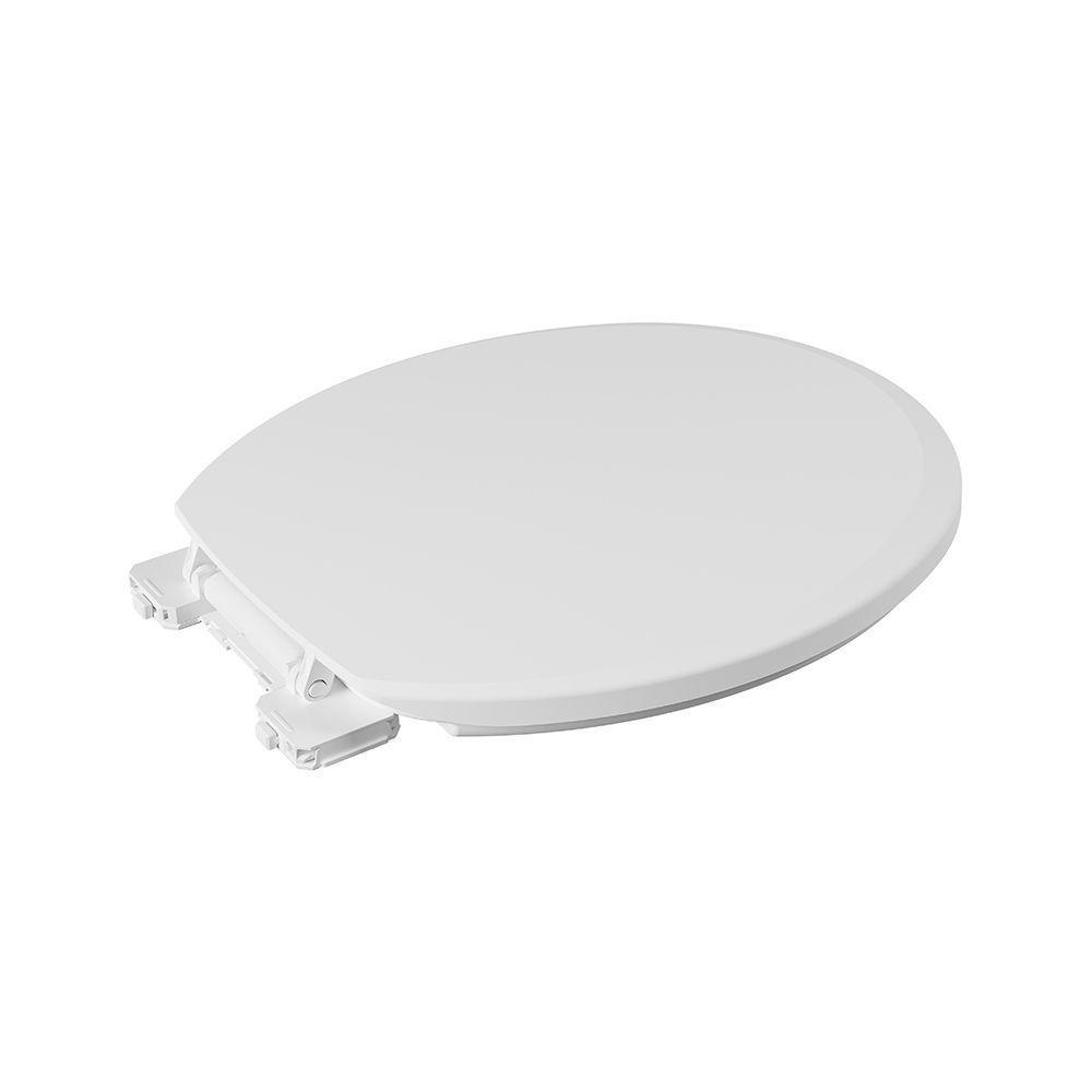 Assento Sanitário Plástico Astra Tpk2-ck Click Almofadado Branco Fosco - 1