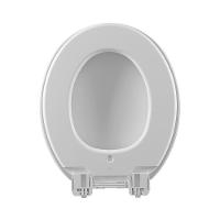 Assento Sanitário Plástico Astra Tpk2-ck Click Almofadado Branco Fosco - 3