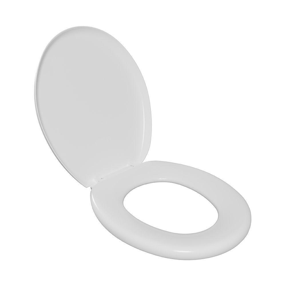 Assento Sanitário Plástico Astra Tpk-as Almofadado Branco - 4