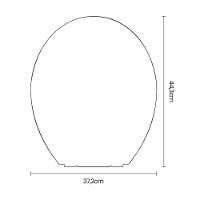 Assento Sanitário Plástico Astra Tpk-as Almofadado Branco - 2