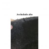 Carpete Forração Forro Alto Aveludado Resinado 2,00x2,50 Preto - 2
