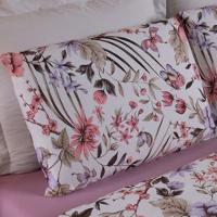 Coberdrom Queen Em Malha De Algodão Fio Penteado - Rosê - 2