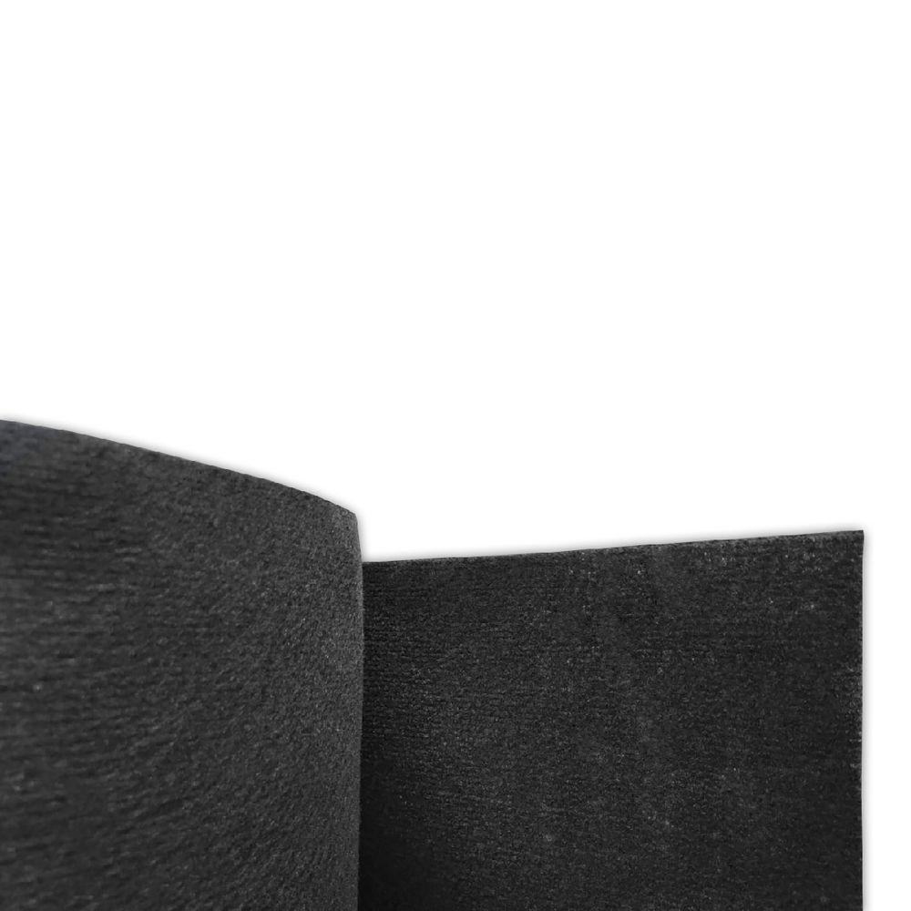 Carpete Forração Ecoloop Canelado Forro Ambiente 2,00x2,50 Preto - 2