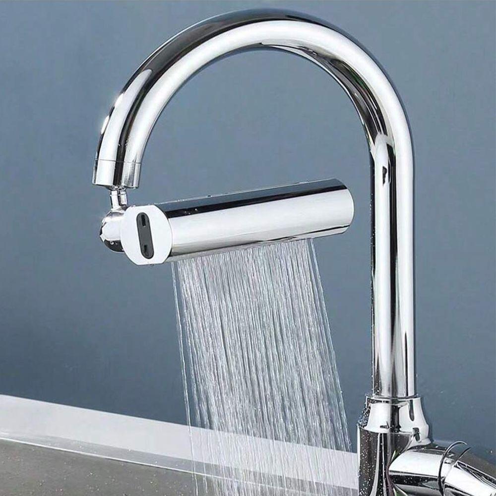 Extensor Torneira Cozinha 4 Modos Adaptador Agua Cascata Alta Pressao Giratorio 360º Ajustavel Limpeza Casa Multiuso - 4