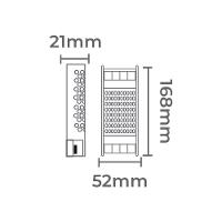 Fonte Chaveada Nordecor 12v 8,5a - 100w Bivolt - 2