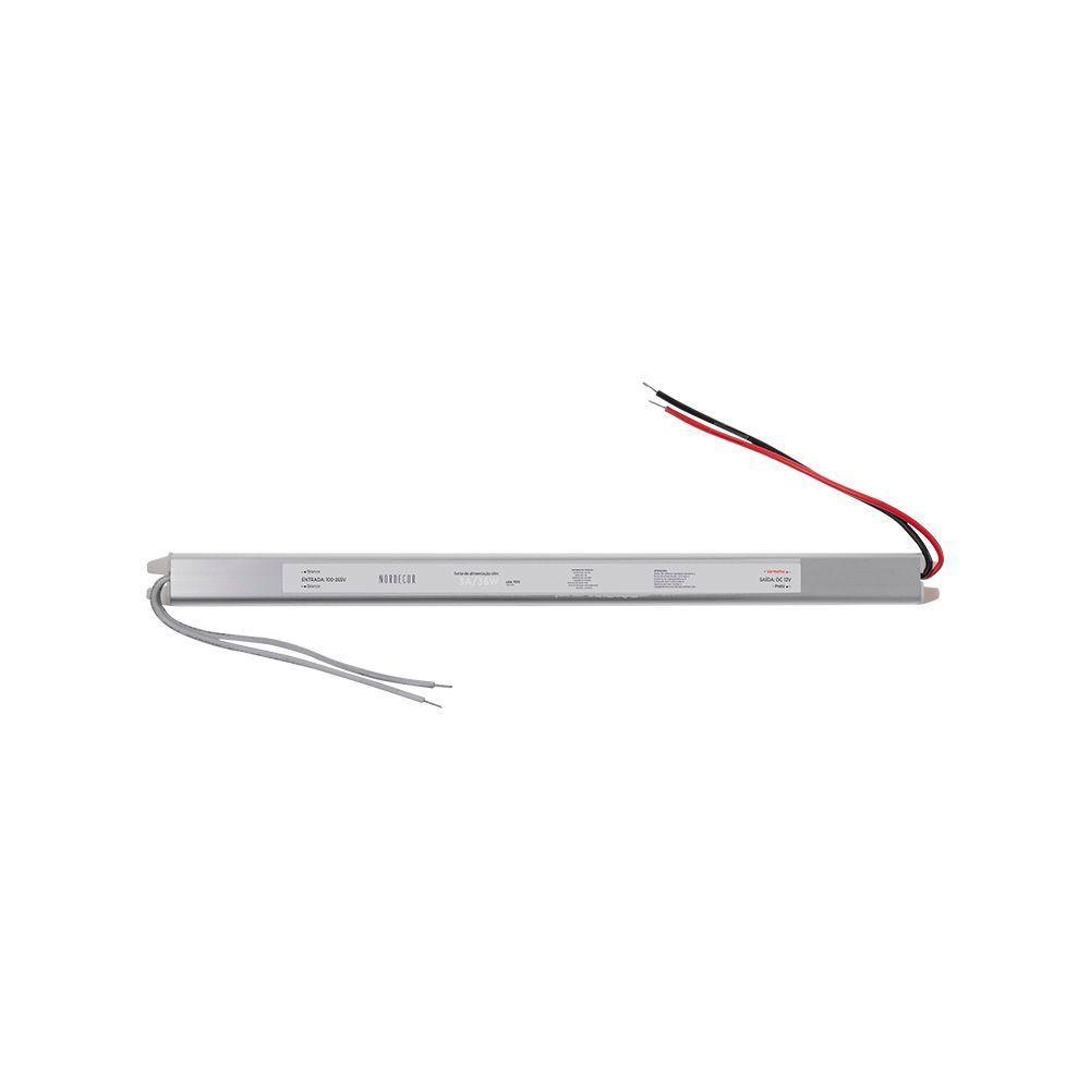 Fonte Slim Para Fita Led Nordecor 12v 3a-36w Bivolt - 1
