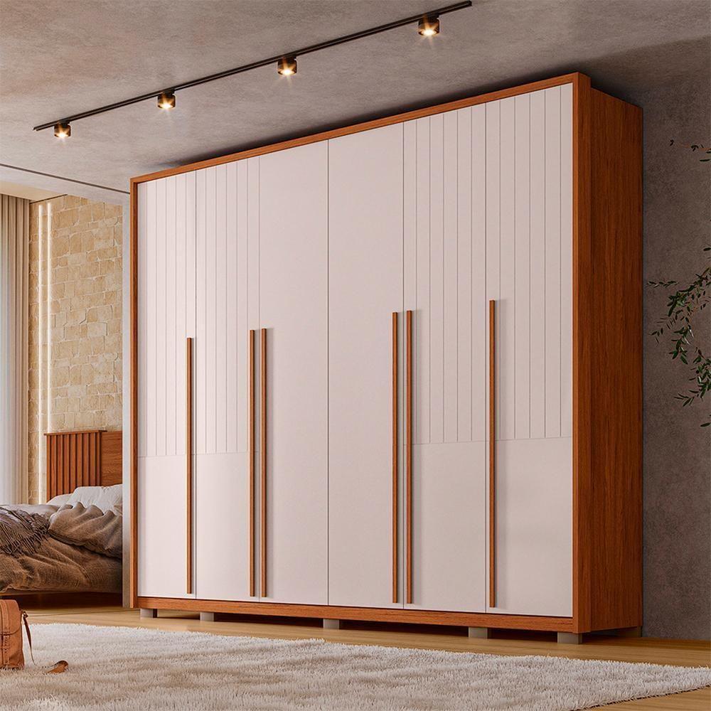 Guarda Roupa Para Casal Quintus 6 Portas 6 Gavetas Caemmun - 1