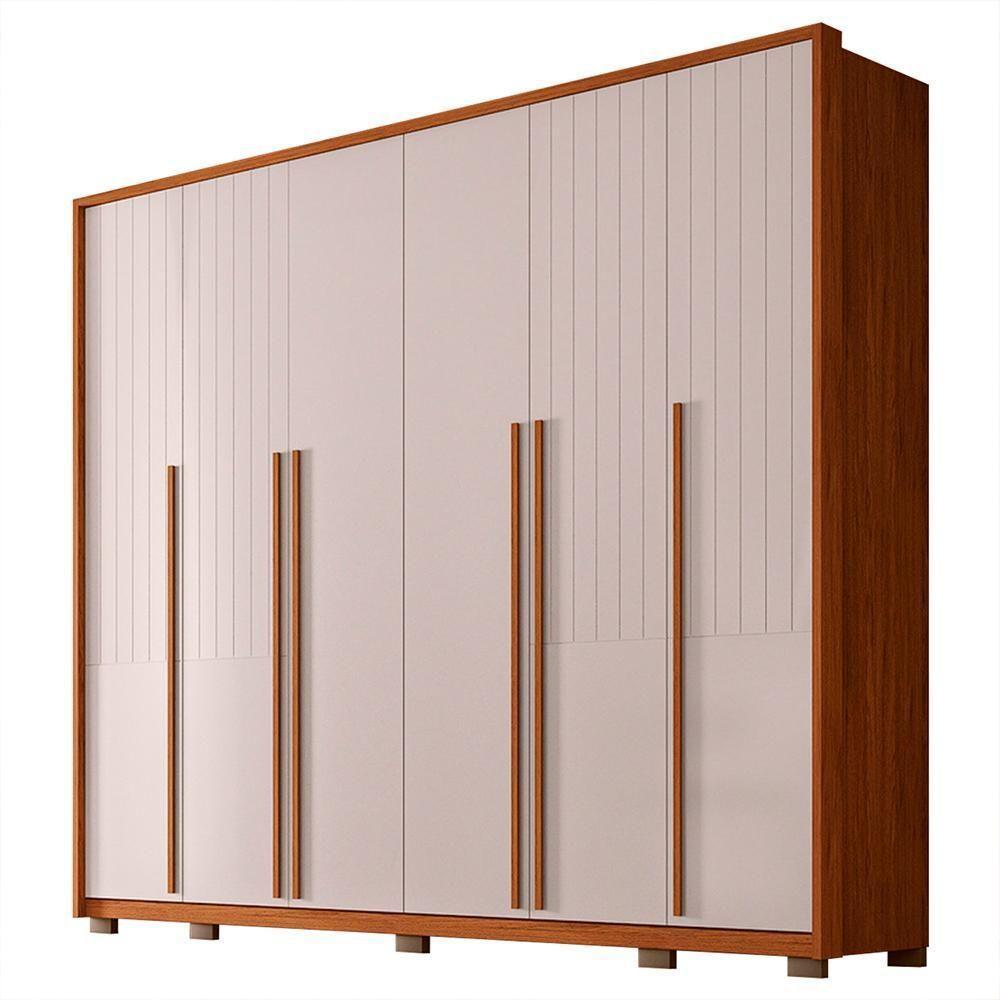 Guarda Roupa Para Casal Quintus 6 Portas 6 Gavetas Caemmun - 6