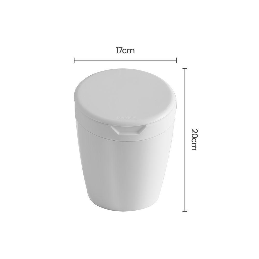 Lixeira De Pia Astra Ct6 2,7l Redonda Branco - 2