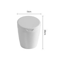 Lixeira De Pia Astra Ct6 2,7l Redonda Branco - 2