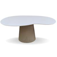 Mesa De Jantar Cone Orgânica Bean 235x122cm - 3