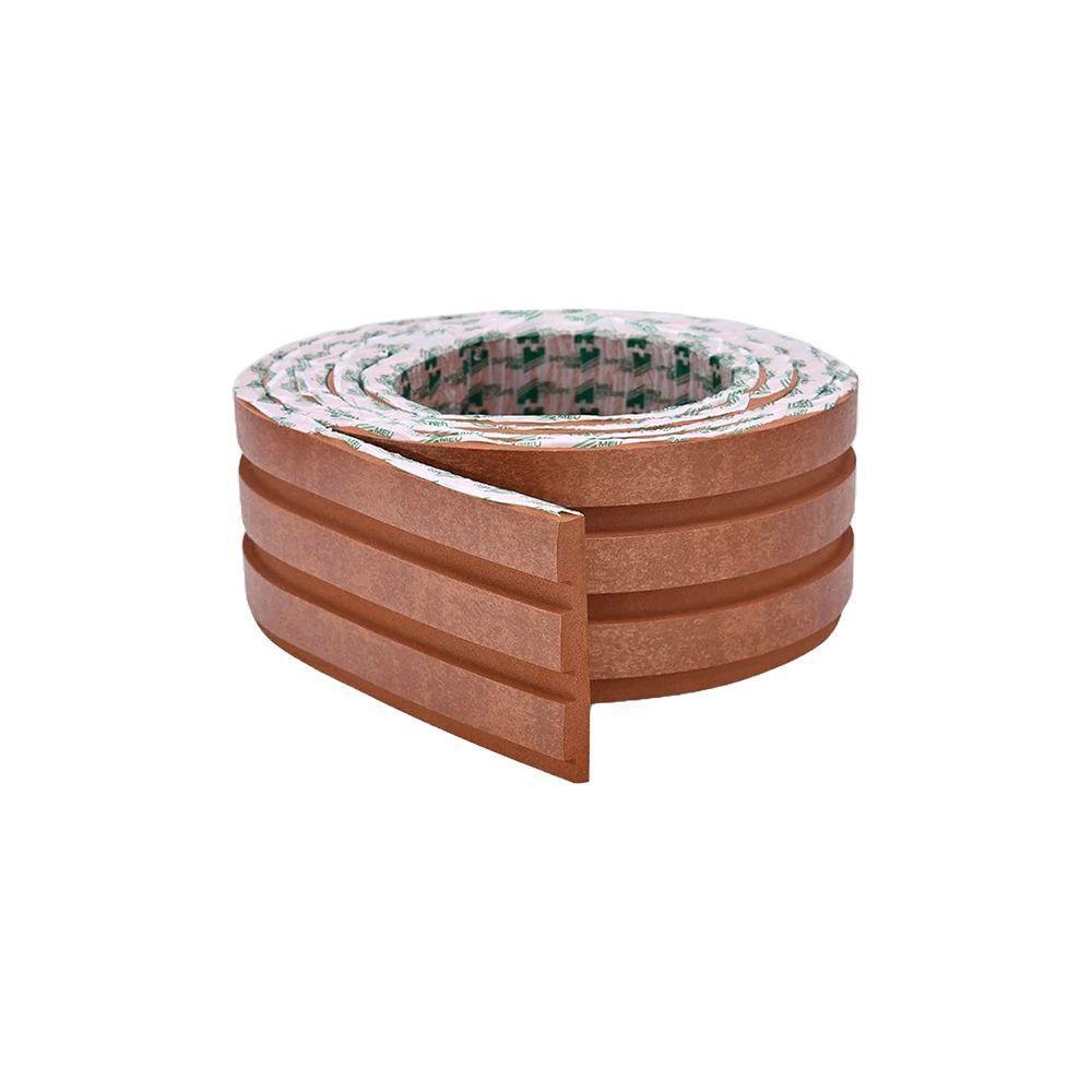 Painel Ripado Laminado De Eva Autocolante Rpdol 10cm Linha Urban Bronze 10 Metros - 8