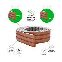 Painel Ripado Laminado De Eva Autocolante Rpdol 10cm Linha Urban Bronze 10 Metros - 7