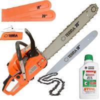 Motor Serra Moto Serra Motosserra C/ óleo Stihl Mt520 Mt-520 - 1