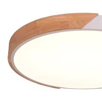 Plafon Skylight Wood 4038r4 40 Led Bivolt Madeira-branco - 3