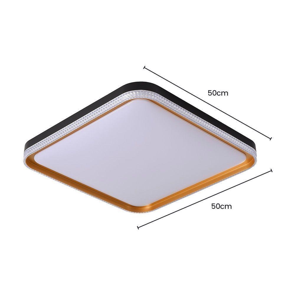 Plafon Skylight Queenstown 4050 Led Bivolt Preto-dourado - 2