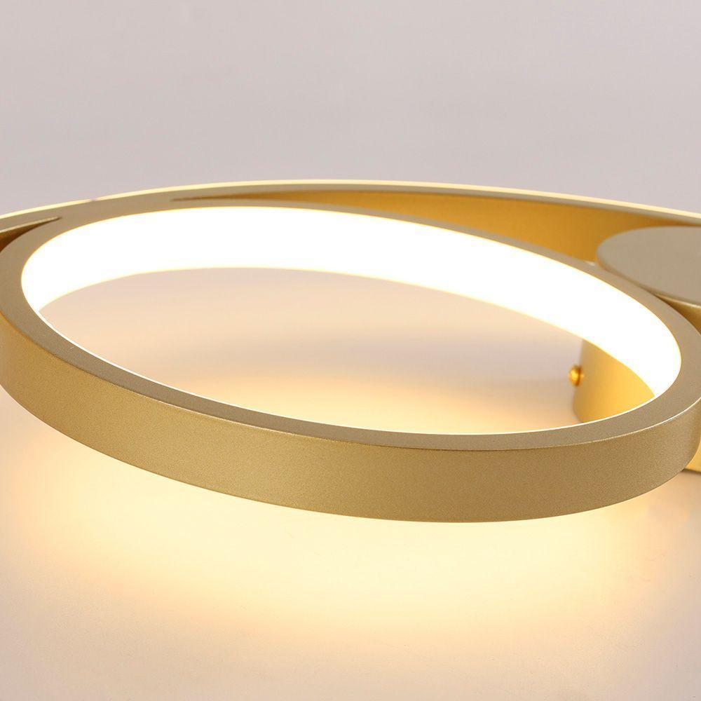 Plafon Skylight Ilusion 4033 Led Bivolt Dourado-branco - 3