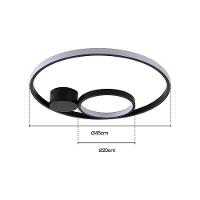 Plafon Skylight Ilusion 4033 Led Bivolt Preto-branco - 2