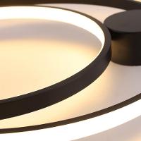 Plafon Skylight Ilusion 4032 Led Bivolt Preto-branco