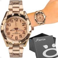 Relogio Aço Banhado Feminino Prova Dagua Premium + Caixa Moda Social Casual Original Presente - 1