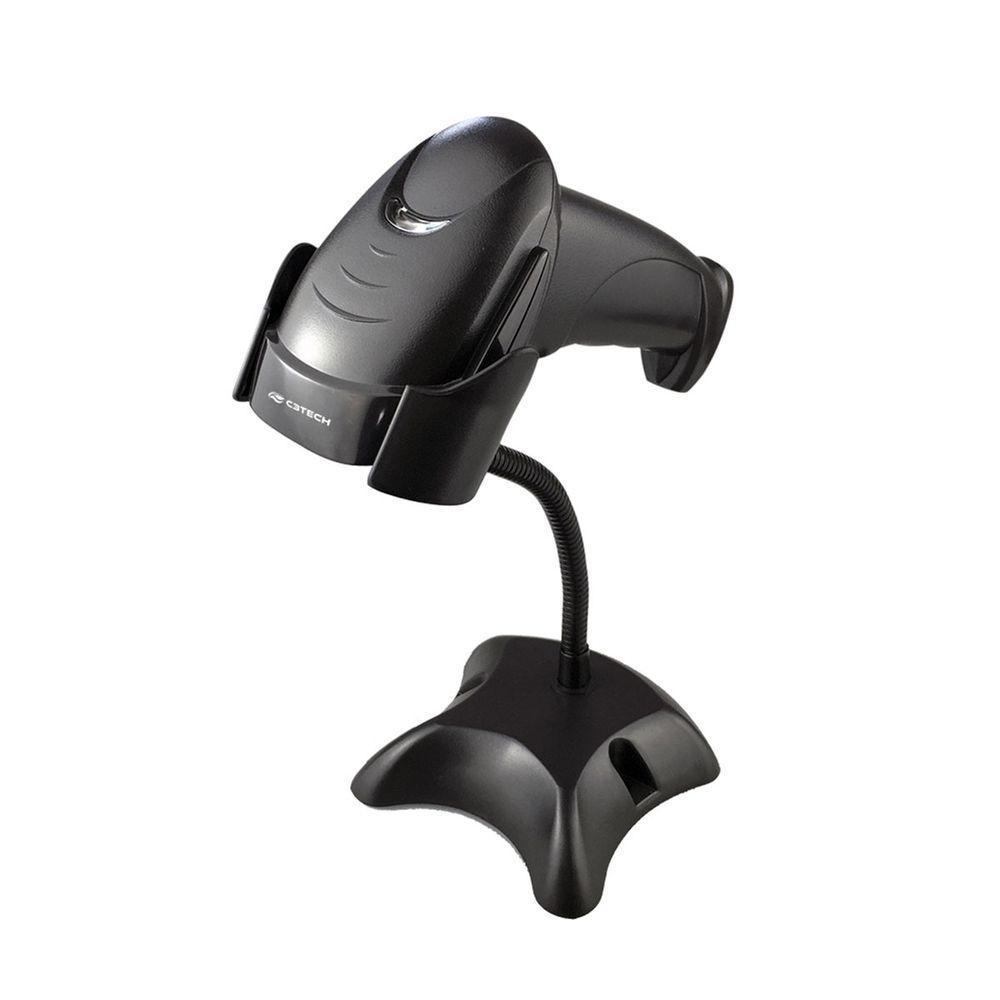 Leitor De Código De Barras C3tech Lb-50bk, Usb, Ergonômico, C- Suporte - 5