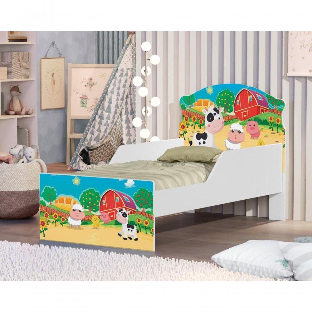 Cama Infantil Fazenda Mimosa Com Colchão - 2