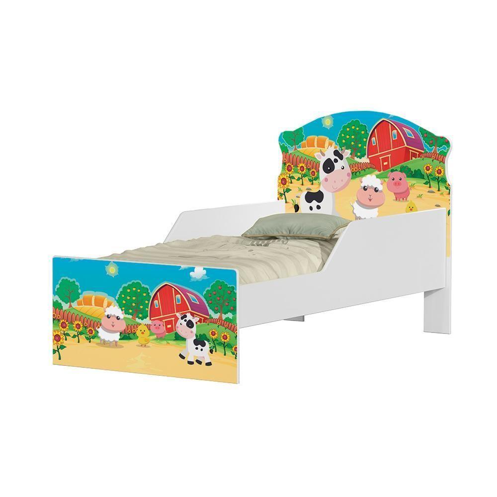 Cama Infantil Fazenda Mimosa Com Colchão - 3