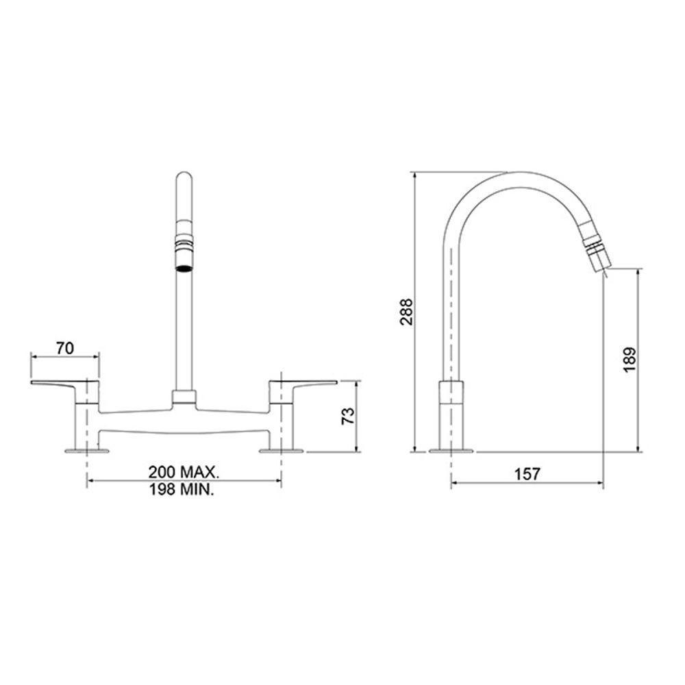 Torneira Misturador Lorenzetti Lorenjoy 1256 C32 De Bancada Cromada - 2