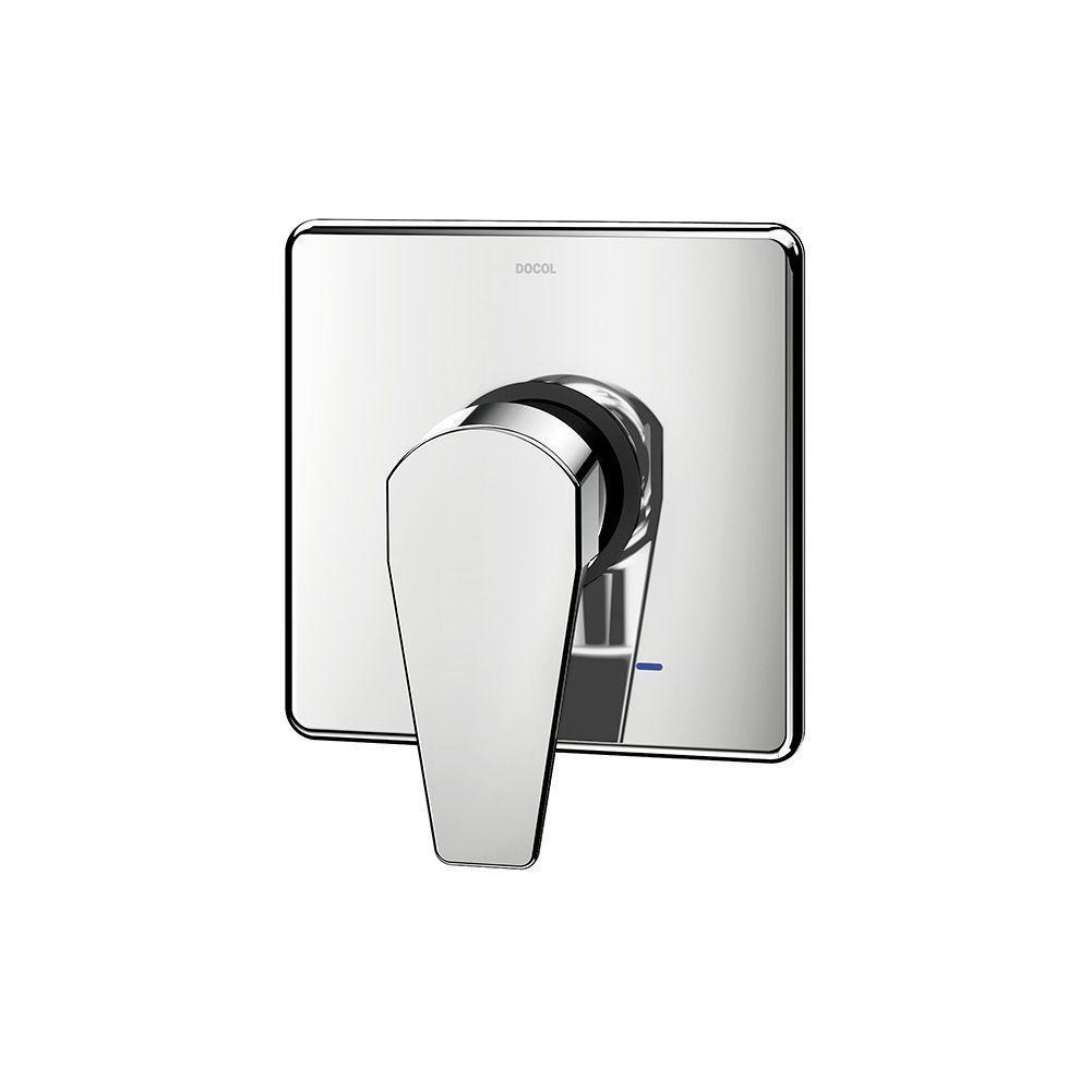 Acabamento Monocomando Para Chuveiro Docol Lift Para Base Deca 961806 1-2" E 3-4" Cromado - 1