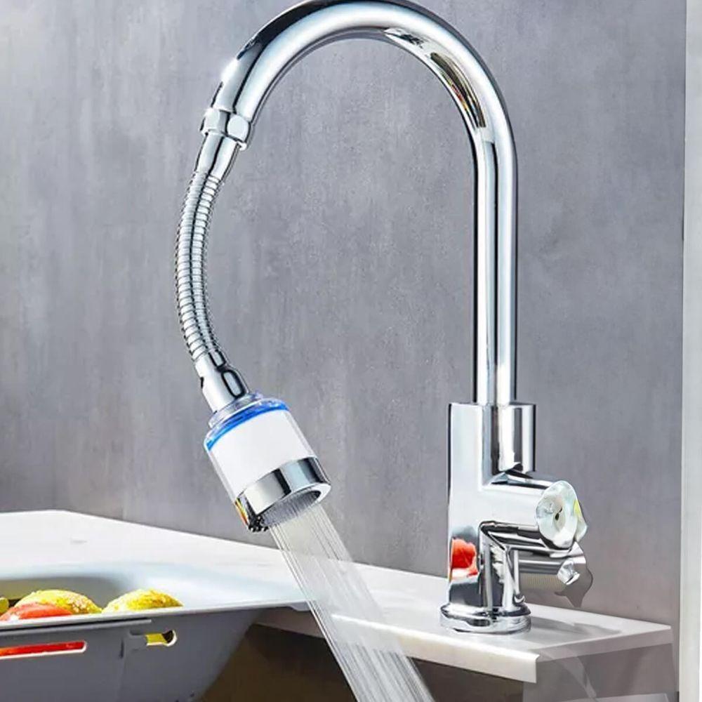 Extensor De Torneira Flexível Jato Chuveirinho Com Filtro - 5