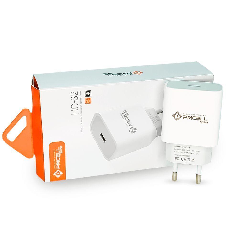 Fonte Carregador Turbo Usb-c 20w-pmcell - 1