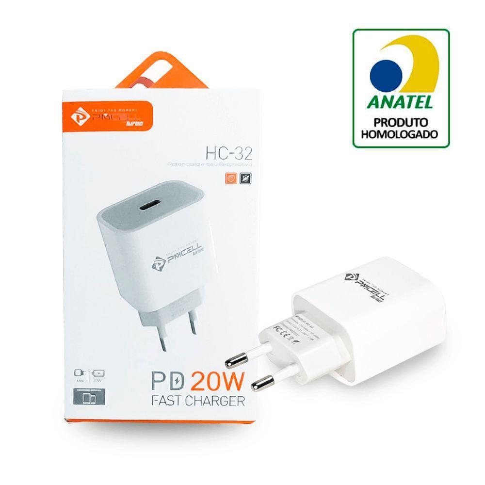 Fonte Carregador Turbo Usb-c 20w-pmcell - 2