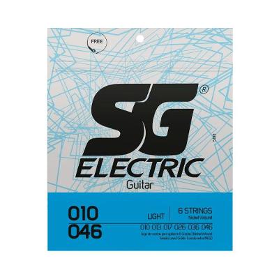 Corda Sg Eletric P/ Guitarra Nickel Light 10/46 - Ec0213