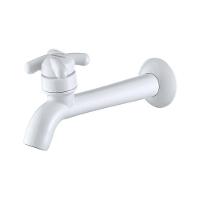 Torneira Plástica Para Pia Longa Lorenzetti Brio 1132 F34 De Parede Branca - 1