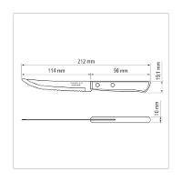 Kit 3 Faca Churrasco Tramontina Polywood Vermelha 5 - 8