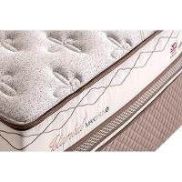 Cama Box Queen: Colchão Molas Herval Maxspring Istambul + Base Crc Suede Clean(158X198) - 3