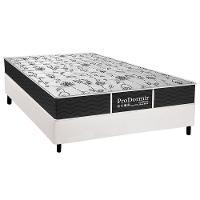 Cama Box Casal: Colchão Molas Probel Prolastic Sleep + Base Crc Courano White(138X188) - 1